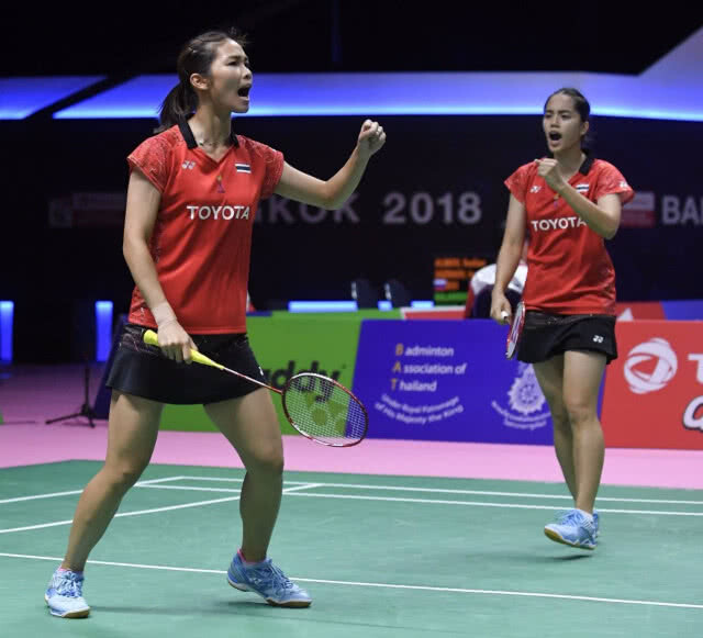 สาวไทยเฉือนไต้หวันหวิว 3-2 คู่ผงาดแชมป์กลุ่มแบดอูเบอร์คัพ