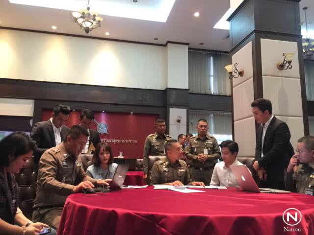"มาร์ช-แพทตี้" พบ รอง ผบ.ตร. ให้ปากคำรีวิว "เมจิกสกิน"
