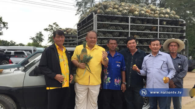ชาวไร่สับปะรดยื่น รมว.เกษตรฯ เร่งแก้ปัญหาราคา