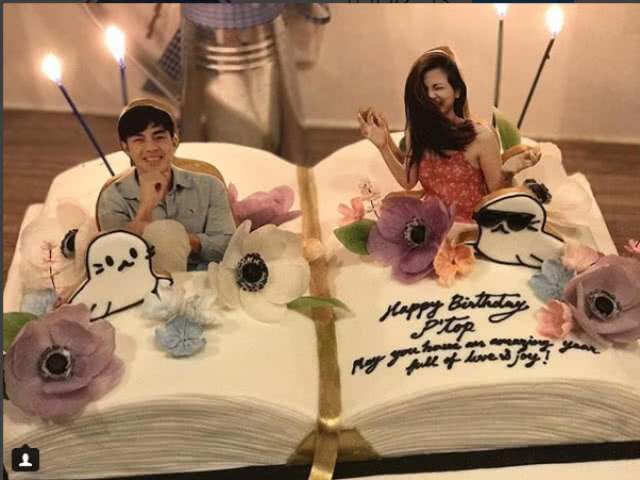 "ท็อป" แฮปปี้ "ใบเฟิร์น" หอบเค้กเซอร์ไพรส์วันเกิด