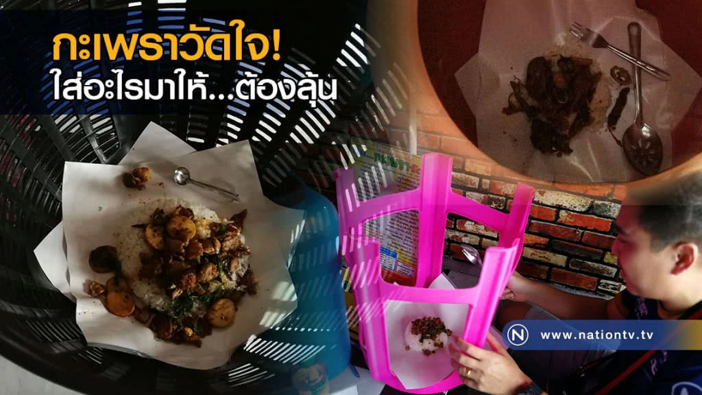 กะเพราวัดใจ กะเพราวัดใจ