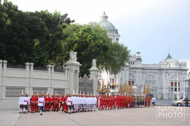 (ภาพชุด)พิธีมหามงคลบำเพ็ญพระราชกุศล และเจริญพระพุทธมนต์