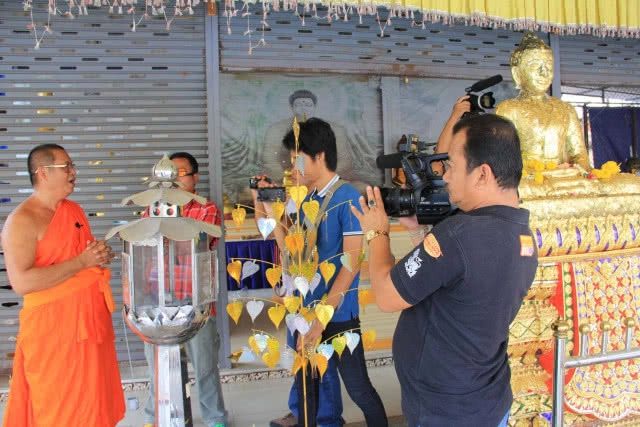 โจรใจบาปลักตัดเศียรพระหลวงพ่อขาวที่มีอายุกว่าร้อยปี วัดดังย่านบางปู