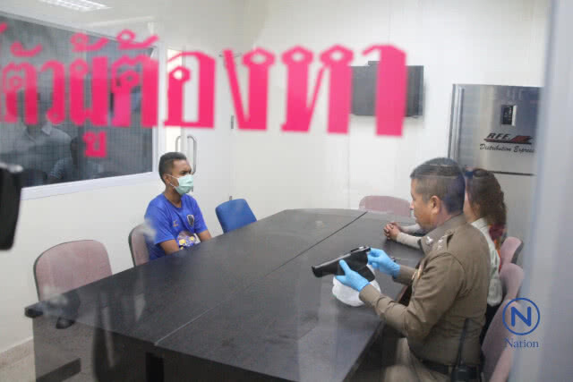 ตร.รับก่อเหตุจริง  อ้างแค่ขู่
ยิงพนักงานร้านอาหารเจ็บ