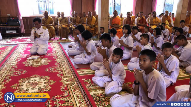 เวียนเทียนวิสาขบูชาอาเซียนวัดชายแดนไทย-กัมพูชา