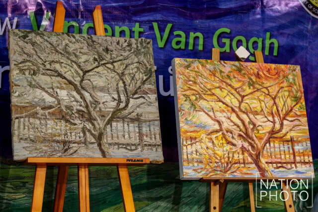 "อุ๊ หฤทัย" ร่วมแถลงข่าว ไขปริศนาภาพ Vincent Van Gogh โดยใช้วิทยาศาสตร์นำทาง(ภาพชุด)