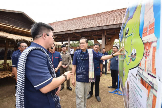"วีระศักดิ์" ลงพื้นที่สำรวจการพัฒนาท่องเที่ยวริมแม่น้ำโขง