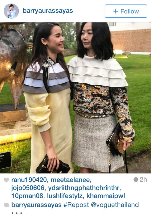 ต่างชาติยก ญาญ่า "เบสเดรส"
ในแฟชั่นโชว์ Louis Vuitton Cruise 2019