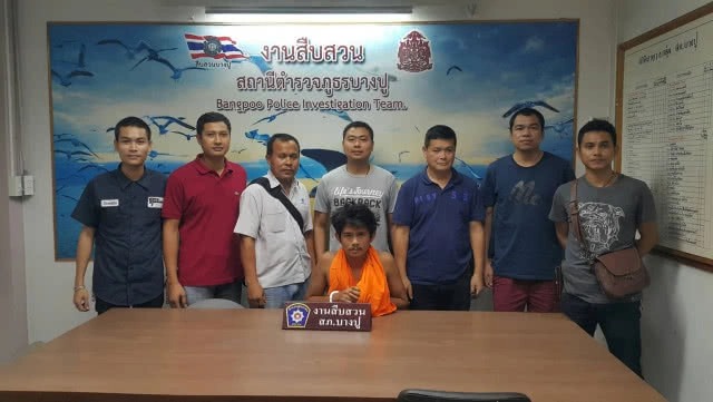 รวบแล้ว! หนุ่มลักตัดเศียรพระวัดดังย่านบางปู อ้างเครียดแค่ระบายอารมณ์