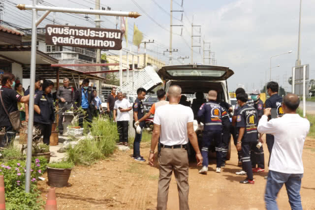 ร.ต.ท.นอนเสียชีวิตขึ้นอืดคาป้อมจุดสกัด