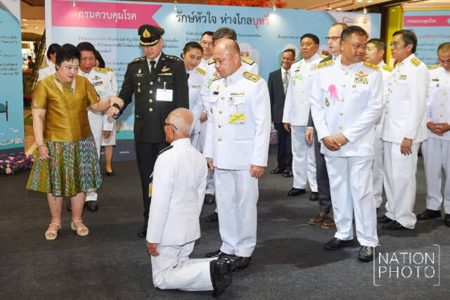 พระเจ้าวรวงศ์เธอ พระองค์เจ้าโสมสวลี เสด็จฯ เป็นองค์ประธานเปิดงานรณรงค์วันงดสูบบุหรี่โลก