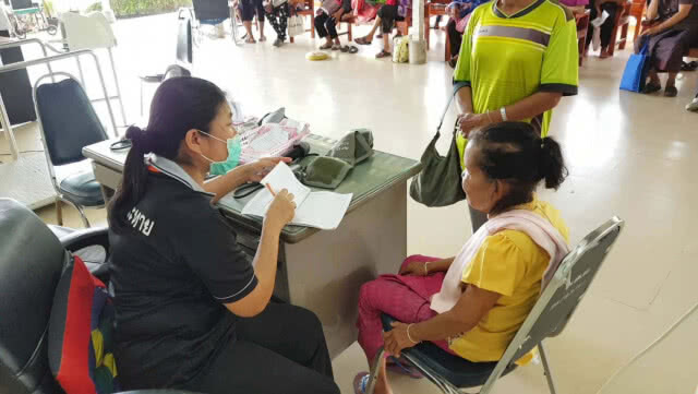 ลูกจ้างโรงพยาบาลประทายร่วมคัดค้านระเบียบการว่าด้วยการจ้างพนักงานของกระทรวงการคลัง