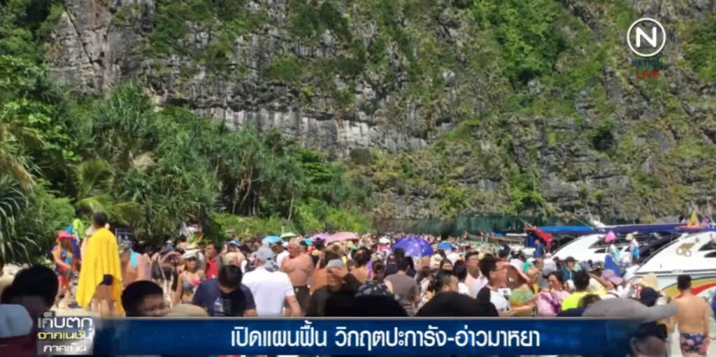 เปิดแผนฟื้นวิกฤต ปะการังอ่าวมาหยา เปิดแผนฟื้นวิกฤต ปะการังอ่าวมาหยา