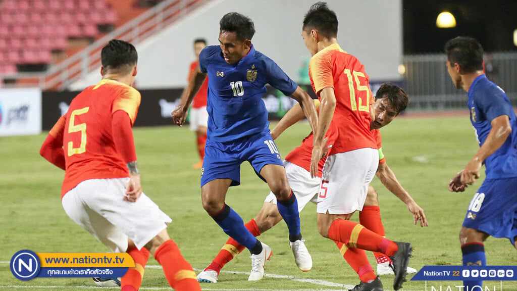 ครึ่งแรก "ช้างศึก" ตาม จีน 0-1 ครึ่งแรก "ช้างศึก" ตาม จีน 0-1