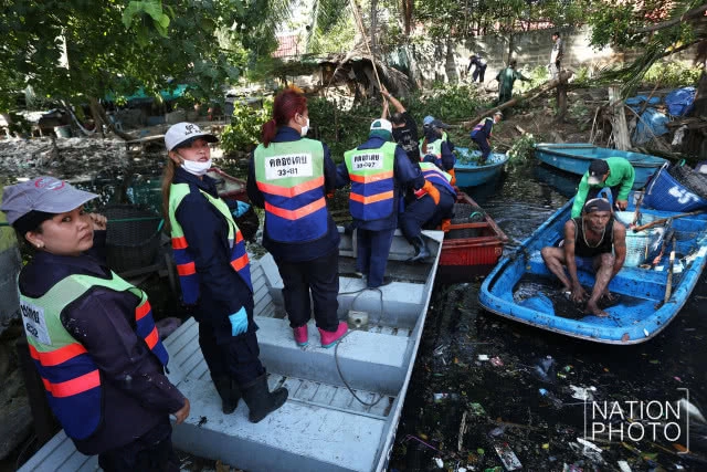 (ภาพชุด) Big Cleaning Day ชุมชนหมู่บ้านพัฒนา 70 ไร่ เขตคลองเตย