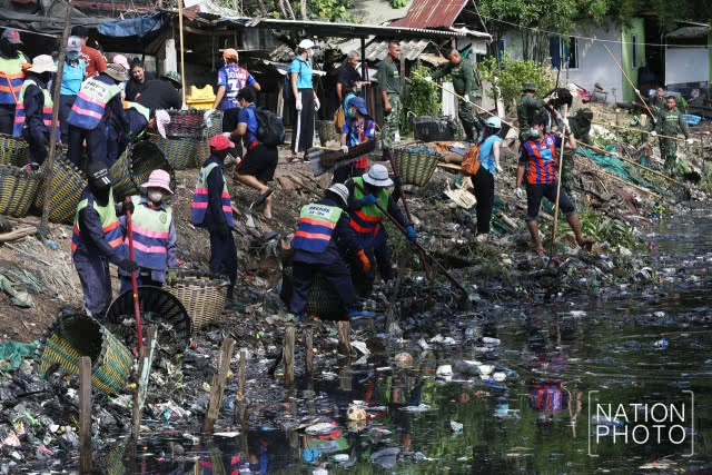 (ภาพชุด) Big Cleaning Day ชุมชนหมู่บ้านพัฒนา 70 ไร่ เขตคลองเตย