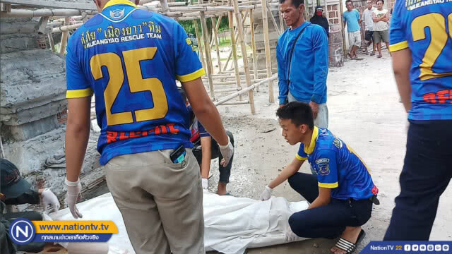 ผู้รับเหมาตกแต่งซุ้มประตูวัดพลัดตกนั่งร้านหัวโหม่งพื้นดับ