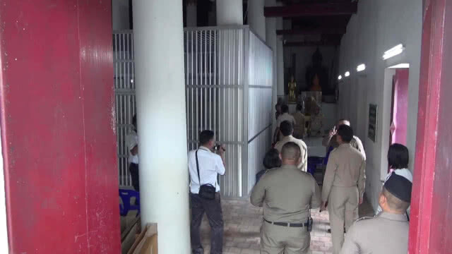 ติดอาวุธรปภ.เคลื่อนย้ายทองคำพระบรมธาตุเจดีย์นครศรีธรรมราช
