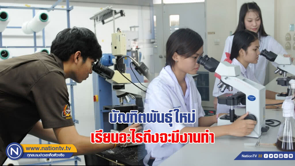 บัณฑิตพันธุ์ใหม่เรียนอะไรถึงจะมีงานทำ