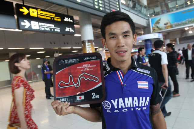 ทีมนักบิดยามาฮ่าไทย คว้าโพเดี้ยมที่ญี่ปุ่น