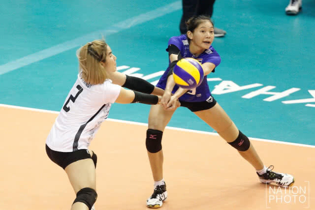 (ภาพชุด) ตบลูกยางสาวไทยสุดต้าน! พ่ายตุรกี 1-3 เซต เนชั่นส์ ลีก 2018