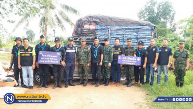จับ! รถลักลอบขนกระเทียมเถื่อนนำเข้า 160 กระสอบ