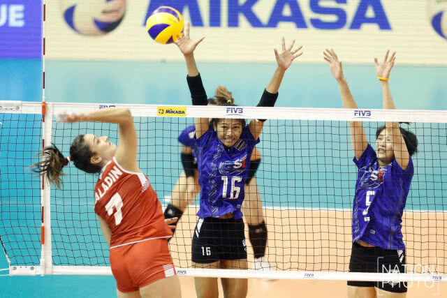 (ภาพชุด) ตบลูกยางสาวไทยสุดต้าน! พ่ายตุรกี 1-3 เซต เนชั่นส์ ลีก 2018