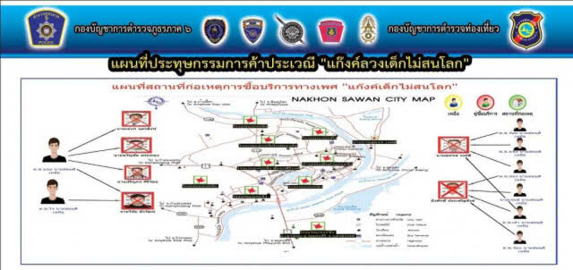 ทลายแก๊ง"เด็กไม่สนโลก"เครือข่ายลวงค้ากามเด็กชายเมืองนครสวรรค์