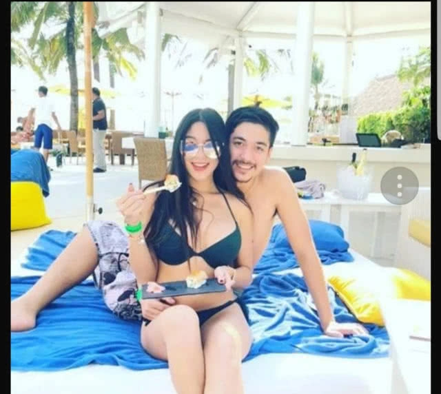 "หวาย" โชว์หุ่นแซบแนบชิดแฟนฝรั่ง