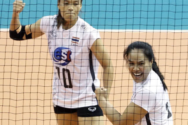 สุดมัน! ตบลูกยางสาวไทย พ่ายญี่ปุ่นฉิวเฉียด 3-2 เซต เนชั่นส์ ลีก 2018(ภาพชุด)