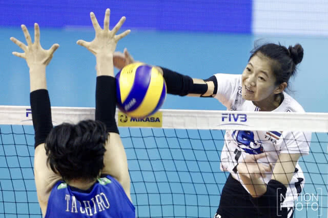 สุดมัน! ตบลูกยางสาวไทย พ่ายญี่ปุ่นฉิวเฉียด 3-2 เซต เนชั่นส์ ลีก 2018(ภาพชุด)