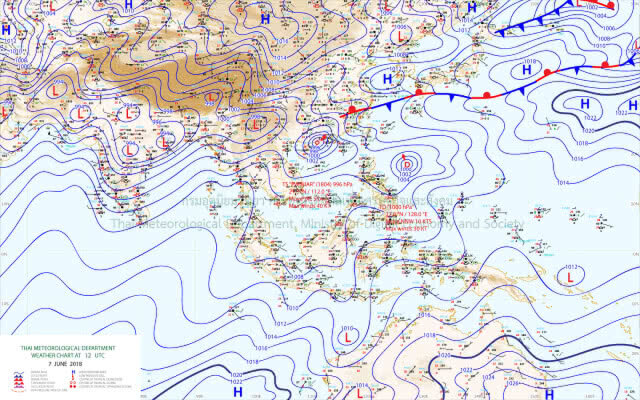 อุตุเตือน! ฝนตกหนัก ภาคเหนือ-อีสาน-กลาง-ตะวันออก-ใต้ตอนบน