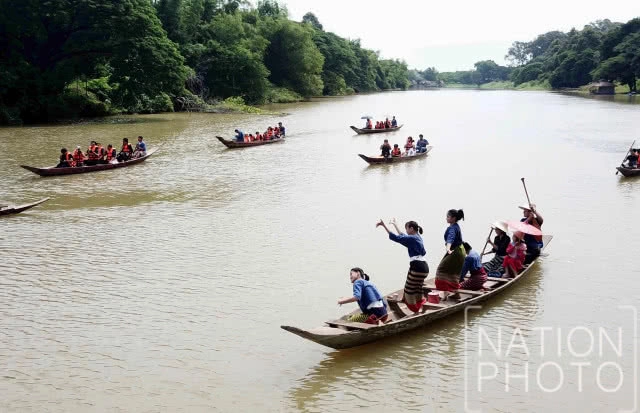 ตลาดน้ำโบราณบ้านต้นตาล ที่ชุมชนบ้านต้นตาล ต.ต้นตาล อ.เสาไห้ จ.สระบุรี