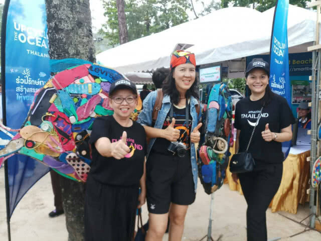 "วีระศักดิ์" ร่วมงานวันทะเลโลก - เก็บขยะชายหาดภูเก็ต