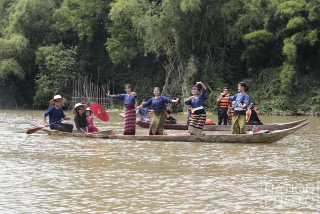 ตลาดน้ำโบราณบ้านต้นตาล ที่ชุมชนบ้านต้นตาล ต.ต้นตาล อ.เสาไห้ จ.สระบุรี