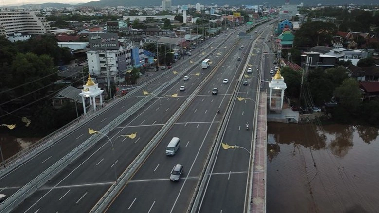 เปิด'อุโมงค์ฟ้าฮ่าม-สะพานข้ามปิง' แก้รถติดชั่วโมงเร่งด่วน