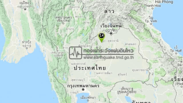 แผ่นดินไหวขนาด 3.4 กลางดึก ชาวบ้าน จ.เลย รับรู้แรงสั่นสะเทือน