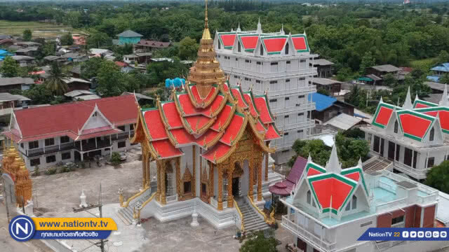 แปลก!! อุโบสถจตุรทิศ ประดับด้วยกระจกเงานับล้านชิ้นหนึ่งเดียว "ในล้านนา"