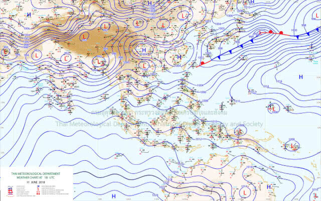 อุตุฯเผย ฝนตกหนัก ภาคเหนือ-อีสาน-กลาง-ตะวันออก-ใต้