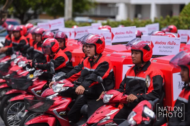 แปลงโฉมบุรุษไปรษณีย์ อัพเกรดสองล้อ-ต้อนรับออนไลน์ สู่ยุคไทยแลนด์ 4.0 (ภาพชุด)