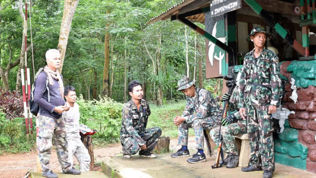 ช้างป่า"สีดอแดง"แหกสถานกักกันช้างหนีเข้าป่ารอบ 2
