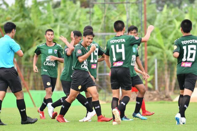 ช้างศึก ยู16 เฉือน ไทย-ฮอนด้า ยู18 เกมอุ่นเครื่อง 2-1