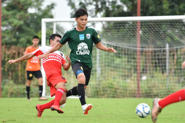 ช้างศึก ยู16 เฉือน ไทย-ฮอนด้า ยู18 เกมอุ่นเครื่อง 2-1