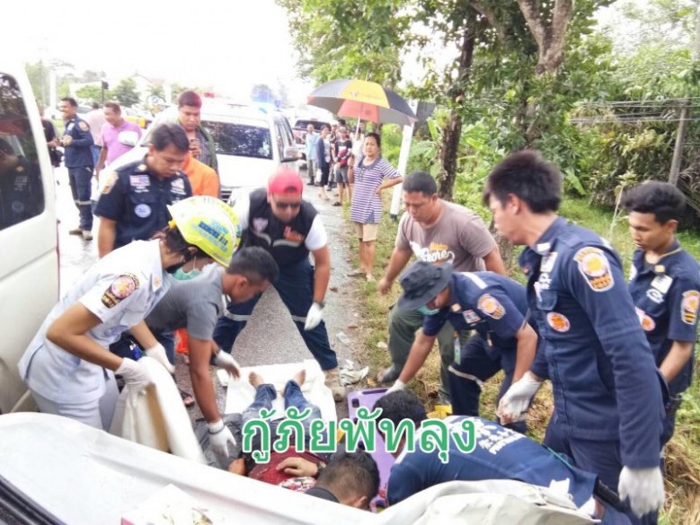 รถ"ไหทองคำ"ชนดับ1-"ลำไย"นักร้องสาวเคราะห์ดีนั่งอีกคัน