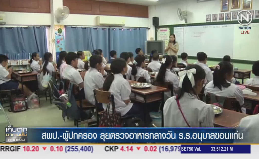 (คลิปข่าว) ลุยตรวจ อาหารกลางวัน รร.อนุบาลขอนแก่น (คลิปข่าว) ลุยตรวจ อาหารกลางวัน รร.อนุบาลขอนแก่น