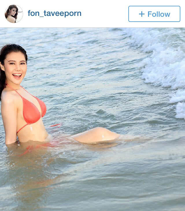 "น้ำฝน" โชว์หุ่นแซ่บ! หลังข่าวลือสาวคนใหม่ "ศรราม"
