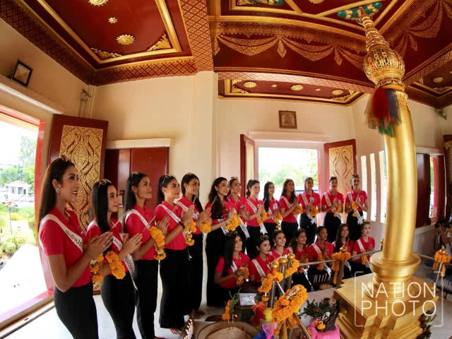 ส่อง! 40 สาวงามมิสยูนิเวิร์สไทยแลนด์ 2018 บินเก็บตัวกระบี่วันแรก(ภาพชุด)