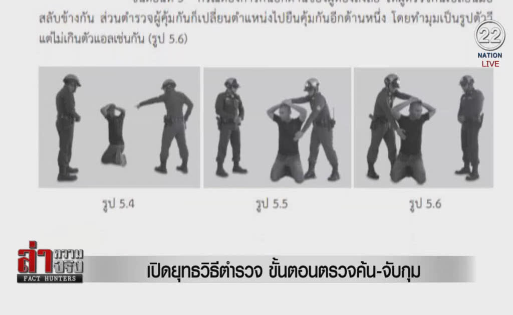 (คลิปข่าว) เปิดยุทธวิธีตำรวจ ขั้นตอนตรวจค้น-จับกุม