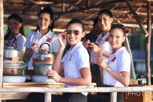 ผู้เข้าประกวดมิสยูนิเวิร์สไทยแลนด์ 2018 ทำกิจกรรมเก็บตัวที่ จ.กระบี่ วันที่ 2