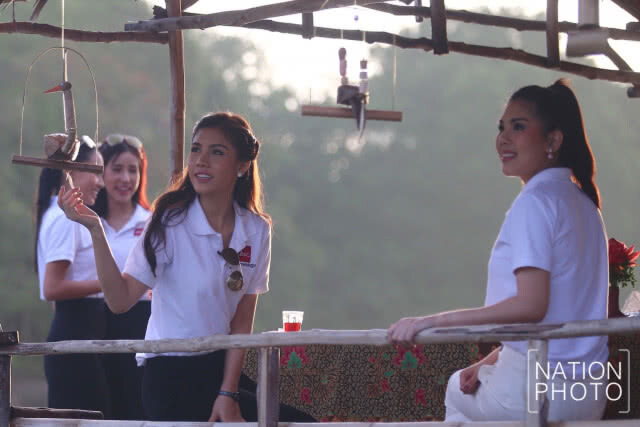 ผู้เข้าประกวดมิสยูนิเวิร์สไทยแลนด์ 2018 ทำกิจกรรมเก็บตัวที่ จ.กระบี่ วันที่ 2